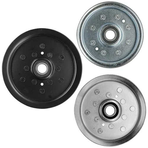 Vista 6 de Caltric Polea de cubierta tensora compatible con John Deere Z425 Z435 Z445 54" 48" AM135526