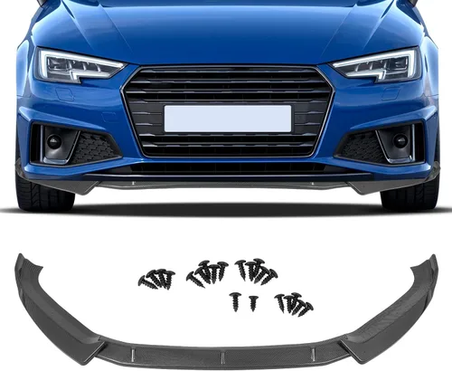 Vista 107 de SCITOO Alerón de borde de parachoques delantero mate negro para Ford Focus ST años 2013-2014 - Spoiler frontal de polipropileno