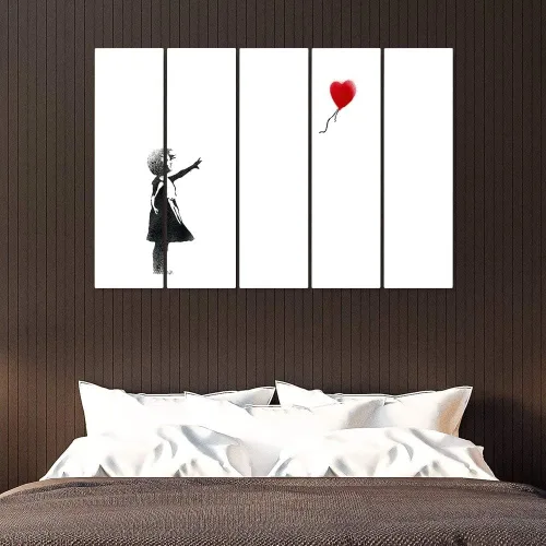 Vista 40 de Banksy Graffiti Street Art Colecciones de lienzos de arte callejero. Listo para colgar. Fabricado en Estados Unidos #FULL2