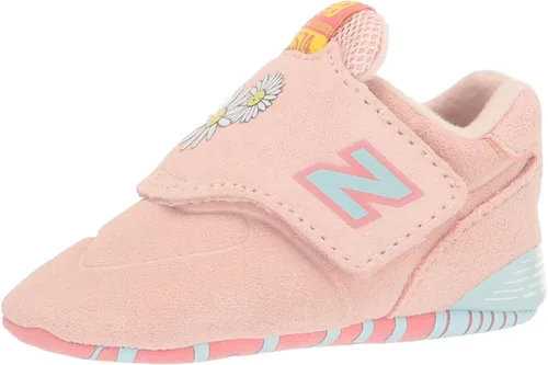 Vista 8 de New Balance Tenis 574 V1 para cuna con gancho y bucle para niños
