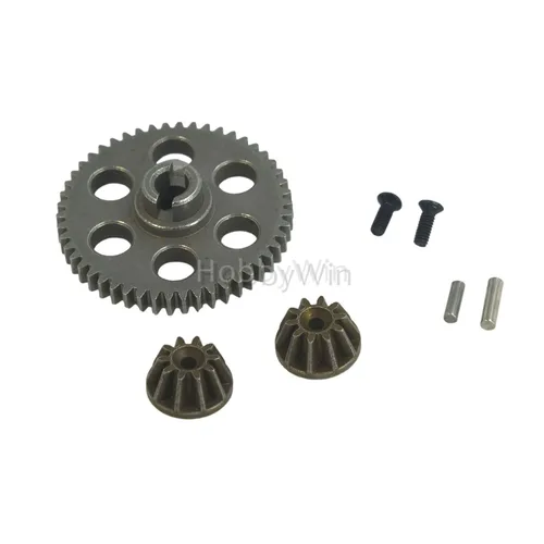 Vista 3 de HBX parte 90203 máquina de acero engranaje estímulo+piñones de accionamiento para Haiboxing 1/12 sin escobillas RC Truck 901A Desert Truck) 903A 905A