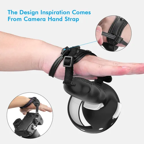 Vista 43 de Relohas Accessories for Oculus Quest 2, VR Accessory Set for Meta Quest 2, Include Controller Grip Leather Cover, VR Shell Cover, Face Cover, The