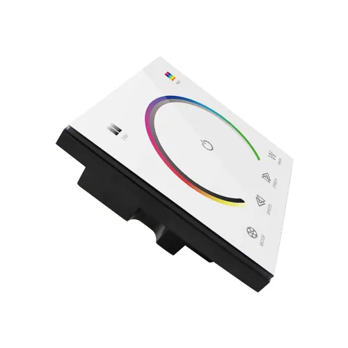 Vista 12 de AMKI Interruptor de pared LED, controlador LED, cubierta de plástico montado en la pared, interruptor de panel táctil para DC12V-24V 3528 2835 5050
