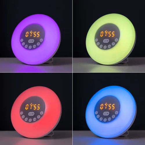 Vista 8 de Despertador Amanecer Recargable con Altavoz Sunrilk InnovaGoods