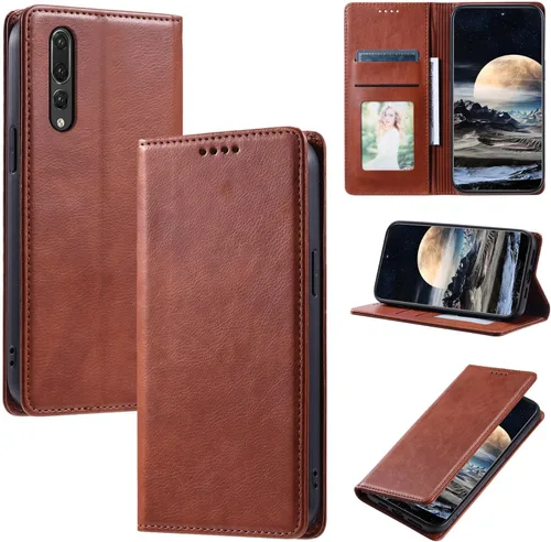 Vista 9 de Funda de cuero compatible con Google Pixel 7, compatible con Google Pixel 7 5G GVU6C GQML3 Flip Folio PU Funda de cuero negro