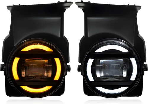 Vista 38 de Fog Lights Compatible With 2013 2014 2015 Ford Explorer Front Bumper Driving Lamp Assembly Clear Lens