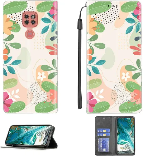 Vista 19 de jioeuinly ATT Motivate 2 - Funda compatible con ATT Motivate 2, funda con soporte abatible y cierre magnético DJS