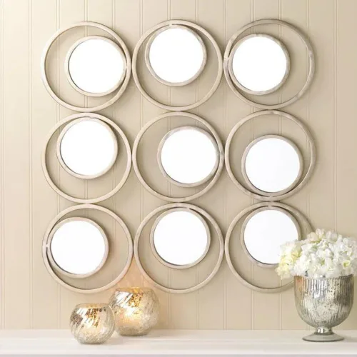 Vista 2 de Accent Plus Espejo de pared Revolution 29.75x.5x29.75