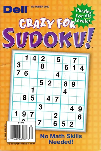 Vista 4 de Mixed Lot of 4 Dell Sudoku Books (Fun & Easy, Original, Crazy For, Totally)