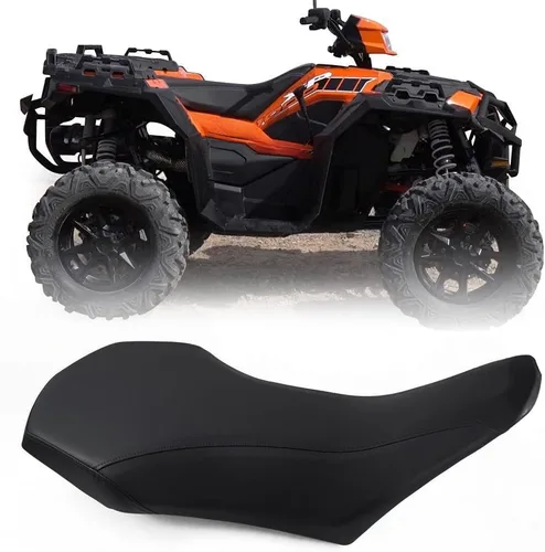 Vista 14 de G-PLUS Funda de asiento compatible con Honda Fourtrax 300 1988-2000, funda de asiento negra
