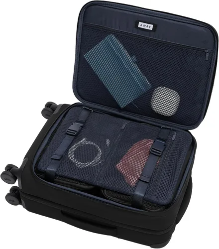 Vista 6 de Away Equipaje de mano Softside, Negro azabache, Equipaje de mano, El equipaje de mano Softside