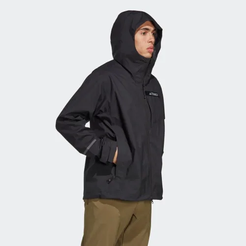 Vista 5 de adidas Chaqueta impermeable Terrex Multi Rain.rdy de 2.5 capas para hombre