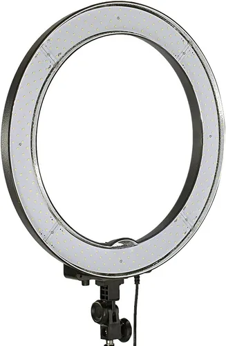 Vista 6 de Neewer Anillo de luz de 18 pulgadas, 55 W regulable 5500K luz con 240 LED filtro de color, tubo suave para YouTube, TikTok, fotografía de selfies