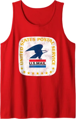 Vista 15 de USPS - Camiseta sin mangas Loewy Seal, Negro