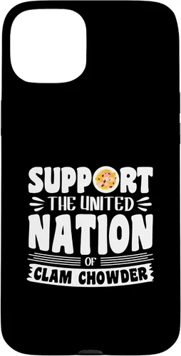 Vista 9 de iPhone 16 Support the united nation of Clam Chowder Case