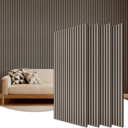 Vista 24 de TONOR Paneles de pared de madera para decoración de paredes interiores, paquete de 2 unidades de 47.2 x 23.6 pulgadas