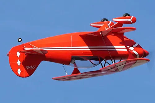 Vista 4 de Fms Aviones Rc para adultos Control remoto Avión Pitts V2 1400mm (55.1") RC Avión Control remoto Aerobatic Sport RC Avión PNP