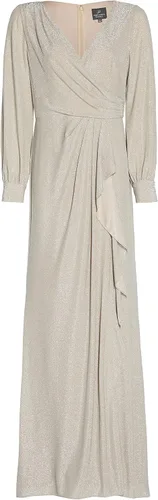 Vista 4 de Adrianna Papell Vestido de jersey metálico para mujer