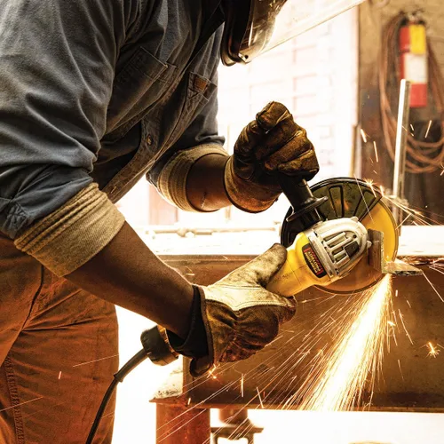 Vista 6 de DEWALT Herramienta de amoladora angular, 4-1/2 a 5 pulgadas, interruptor de paleta (DWE43114N)
