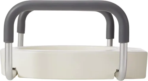 Vista 2 de Drive Medical Asiento elevador premium con brazos desmontables, 12403, Asiento alargado, Blanco, 1, 1