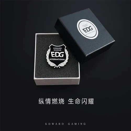 Vista 6 de LoL Worlds 2021 EDG Gaming Mingkai Meiko Scout Jiejie League of Legends - Broche de aleación de metal
