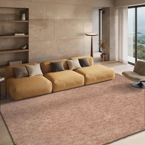Vista 22 de SAFAVIEH Popcorn Shag Collection - Alfombra decorativa, 2 x 3 pies, beige, hecha a mano, 1.8 pulgadas de grosor, ideal para zonas de alto tráfico
