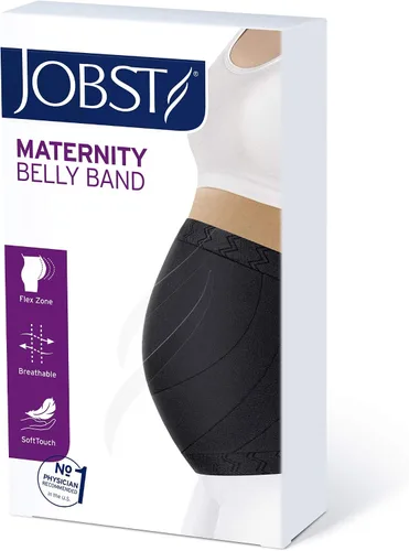Vista 3 de Jobst Banda de vientre de maternidad negra talla S
