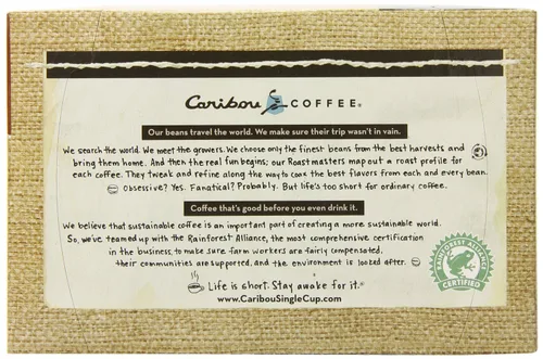 Vista 3 de Keurig, café Caribou, caoba, paquetes K-Cup, 48