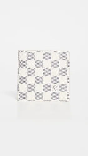 Vista 2 de What Goes Around Comes Around Cartera Louis Vuitton Damier Azur Marco para mujer, Blanco