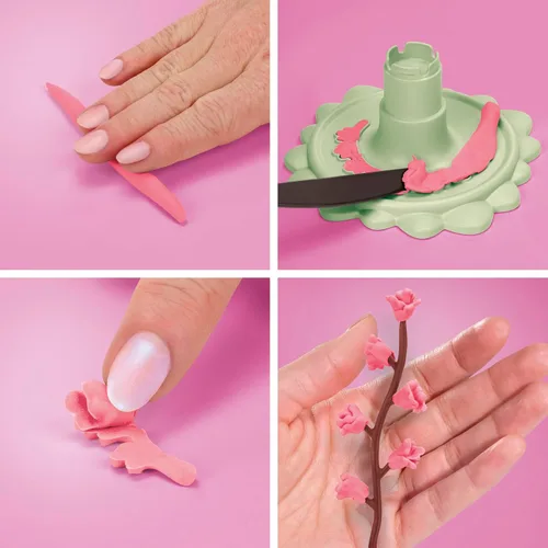 Vista 4 de Play-Doh Kit para hacer ramo de flores Blooms Blush