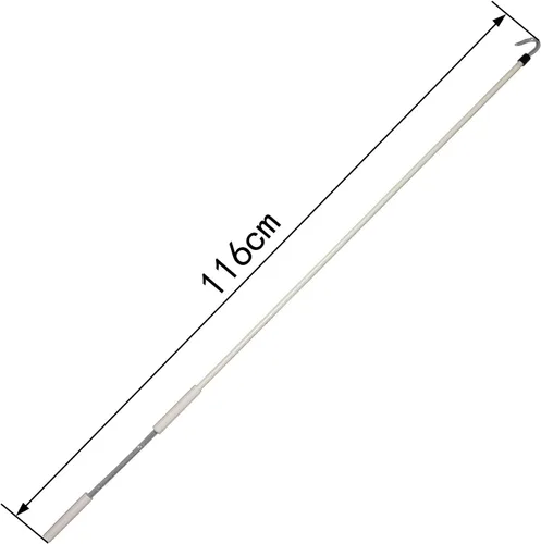 Vista 2 de Repuesto universal para instalación de parasol en exteriores/interiores, accesorios para persianas enrollables (beige, manivela)
