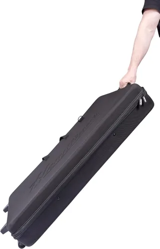 Vista 7 de Headliner Funda rígida de EVA moldeada ligera Pro-Fit con ruedas compatible con AlphaTheta XDJ-AZ Sistema DJ todo en uno Negro