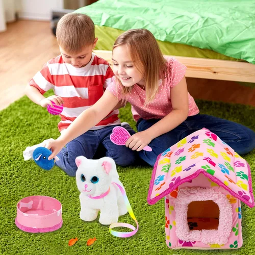 Vista 7 de ZNTWEI Ropa y accesorios para muñecas americanas - Pet Kitty Play Set