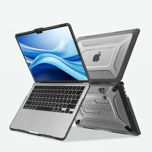 Vista 7 de MOSISO Funda compatible con MacBook Air de 13 pulgadas 2026-2022 M5 A3449 M4 A3240 M3 A3113 M2 A2681, funda rígida resistente con protección contra