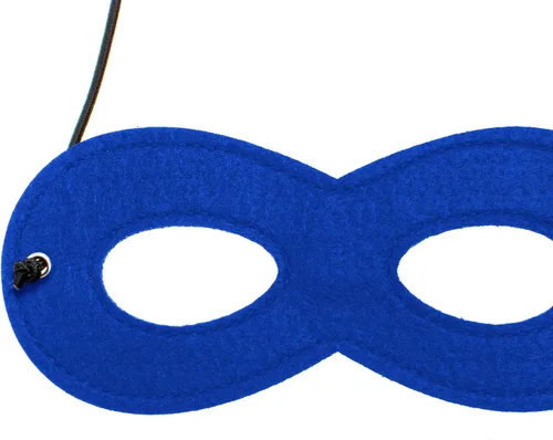 Vista 9 de Máscaras de ojos de superhéroes para niños Negro