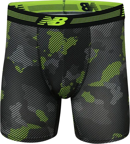 Vista 2 de New Balance Performance - Calzoncillos tipo bóxer sin mosca para hombre 4