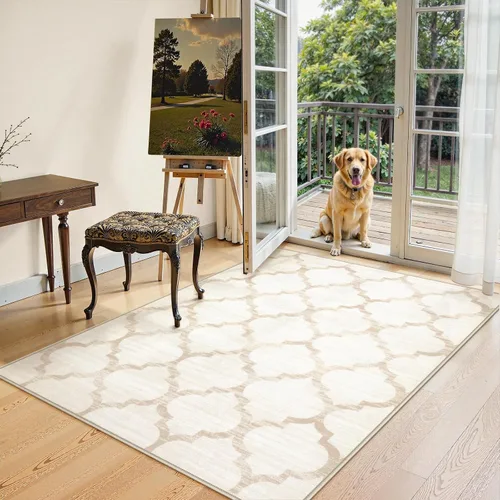 Vista 53 de Lahome Alfombras marroquíes lavables de 2 x 3 pies, alfombra de área pequeña de 2 x 3, antideslizante, alfombra de cocina, suave, no desprende