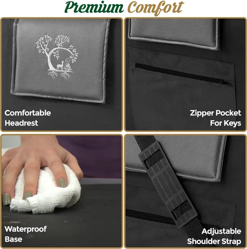 Vista 4 de Silla de meditación japonesa con respaldo para adultos, silla de meditación premium con respaldo ajustable y plegable para sentarse, yoga