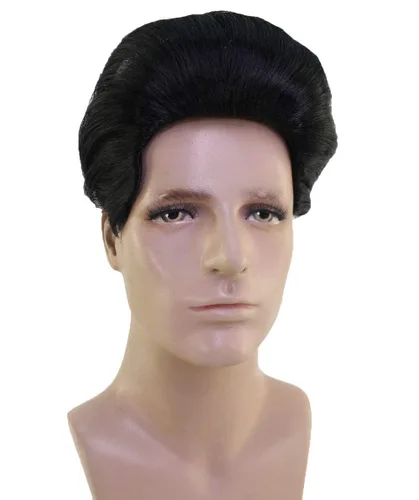 Vista 8 de HalloweenPartyOnline Peluca Kim Jong-un Pelucas negras de celebridades