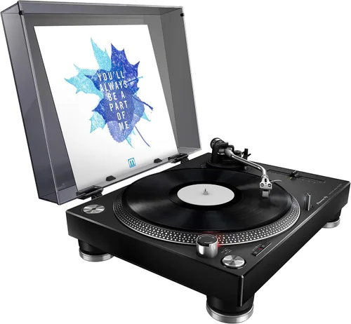 Vista 4 de Pioneer DJ PLX-500 Tocadiscos de alto torque, USB, color negro