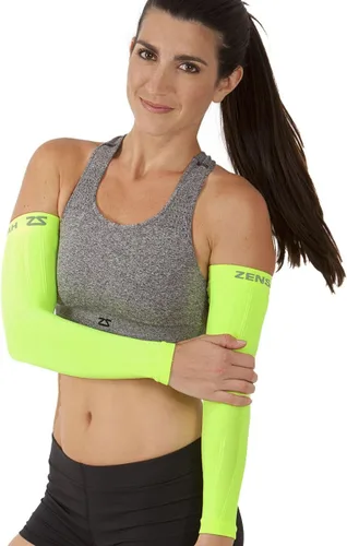 Vista 10 de Mangas de brazo de compresión Zensah - Mangas de sol, protección UV Negro