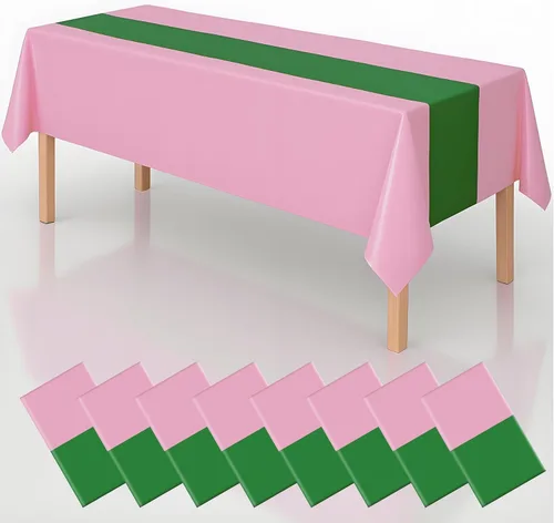 Vista 14 de 4 manteles de decoración de fiesta de cumpleaños 2 en 1 con estampado de patas, 54 x 108 pulgadas, mantel de pata de pata, mantel rectangular