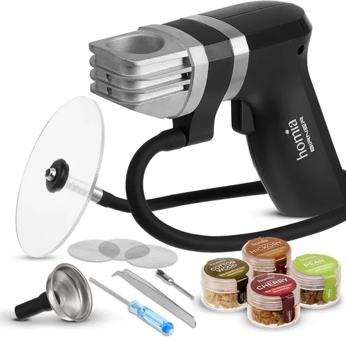 Vista 11 de Mezcla de burbujas para ahumador de cóctel para infusor de humo, 8 onzas, máquina ahumadora y accesorio infusor de humo de madera, humo frío