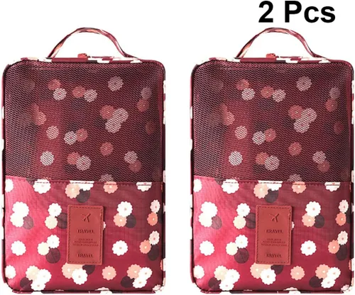 Vista 3 de Cabilock Travel Shoe Bag Travel Shoe Bag Travel Shoe Bags 6pcsbags Organizer Trip Daily Travel Portable Bags Shoes Business Use Pouches Travel Shoe