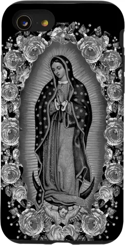Vista 18 de Our Lady Virgen De Guadalupe - Carcasa floral para iPhone 17