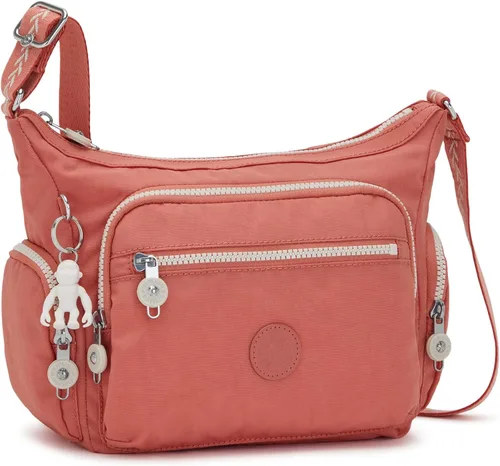 Vista 4 de Kipling Bolso cruzado pequeño Gabbie para mujer, bolso ligero para uso diario, bolso de hombro casual