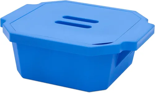 Vista 22 de SP Bel-Art Magic Touch 2 - Bandeja de hielo negra de alto rendimiento; modelo mini de 1.0 litros, con tapa (M16807-1102)