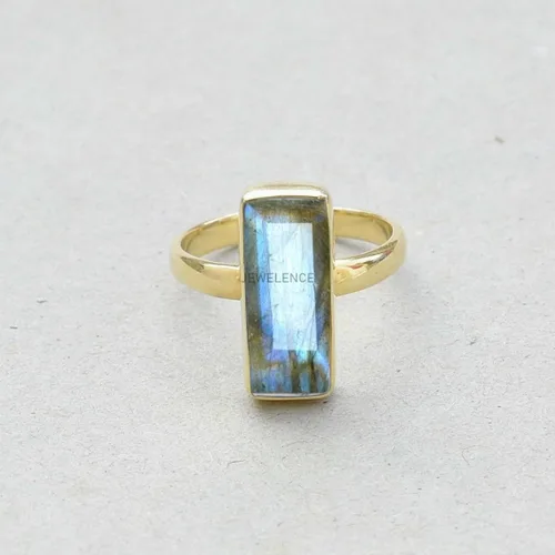 Vista 44 de Anillo de plata de ley maciza superpuesta de oro amarillo de 18 quilates para mujer, anillo de compromiso de plata esterlina, juego de bisel