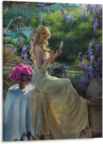 Vista 63 de Vicente Romero Redondo - Póster de pinturas artísticas de pared (32) marcos de fotos, regalos, lienzo, arte de pared, impresiones decorativas