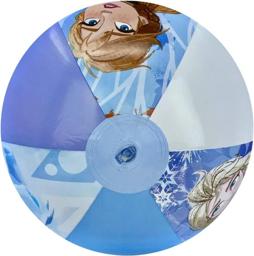 Vista 4 de Disney Frozen 2 - Pelota inflable de playa para fiestas en la piscina, 13.5 pulgadas, para fiestas de verano y regalo, diversión acuática para todos